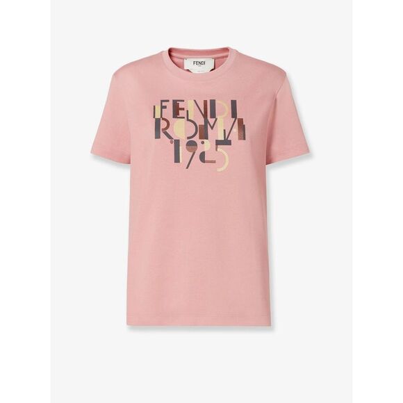 Fendi Women Cotton T-Shirt - Picture 1 of 3